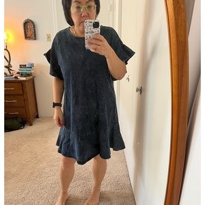 Anthropologie Lounge Dress French Terry